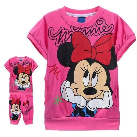 2 dalių vasarinis komplektas Minnie 2 dalių vasarinis komplektas Minnie