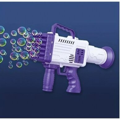 38 skylučių burbulų šautuvas Bazooka 3