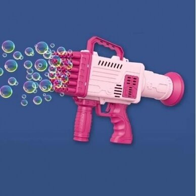 38 skylučių burbulų šautuvas Bazooka 4