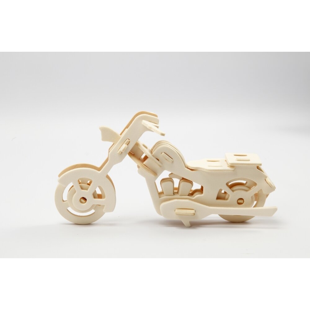 3D medinis konstruktorius, MOTOCIKLAS 3 3D medinis konstruktorius, MOTOCIKLAS 3
