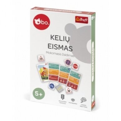 Mokomasis žaidimas „Kelių eismas“, lietuvių k.