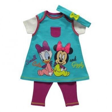 Minnie Mouse 3 dalių komplektas Minnie Mouse 3 dalių komplektas