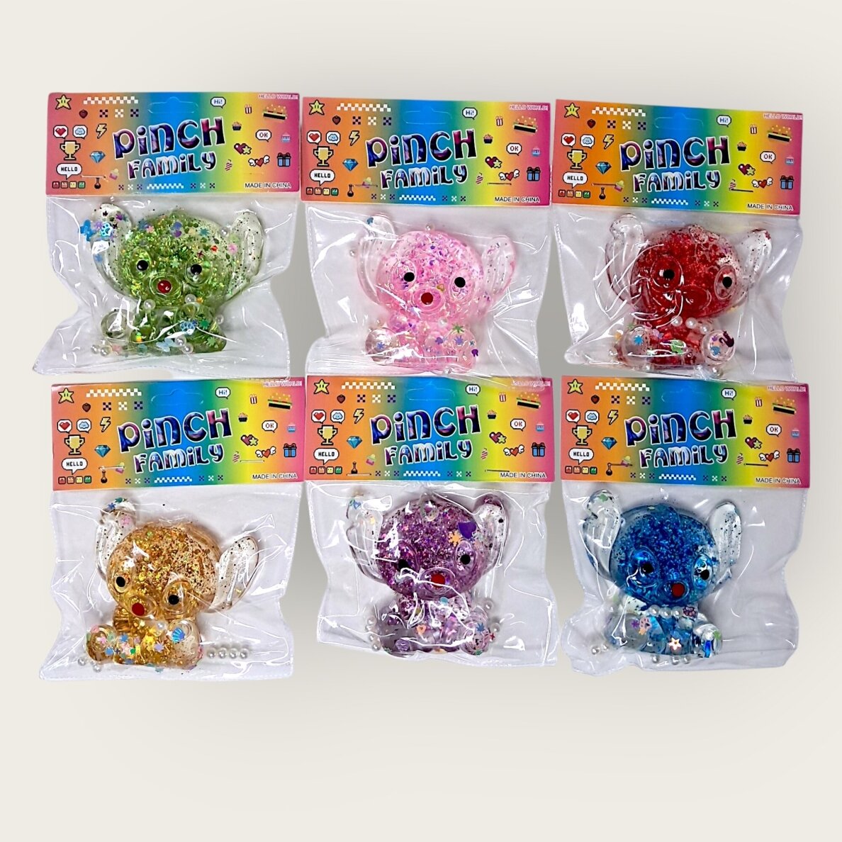 Antistresinis squishy minkomas žaislas Stitch Antistresinis squishy minkomas žaislas Stitch