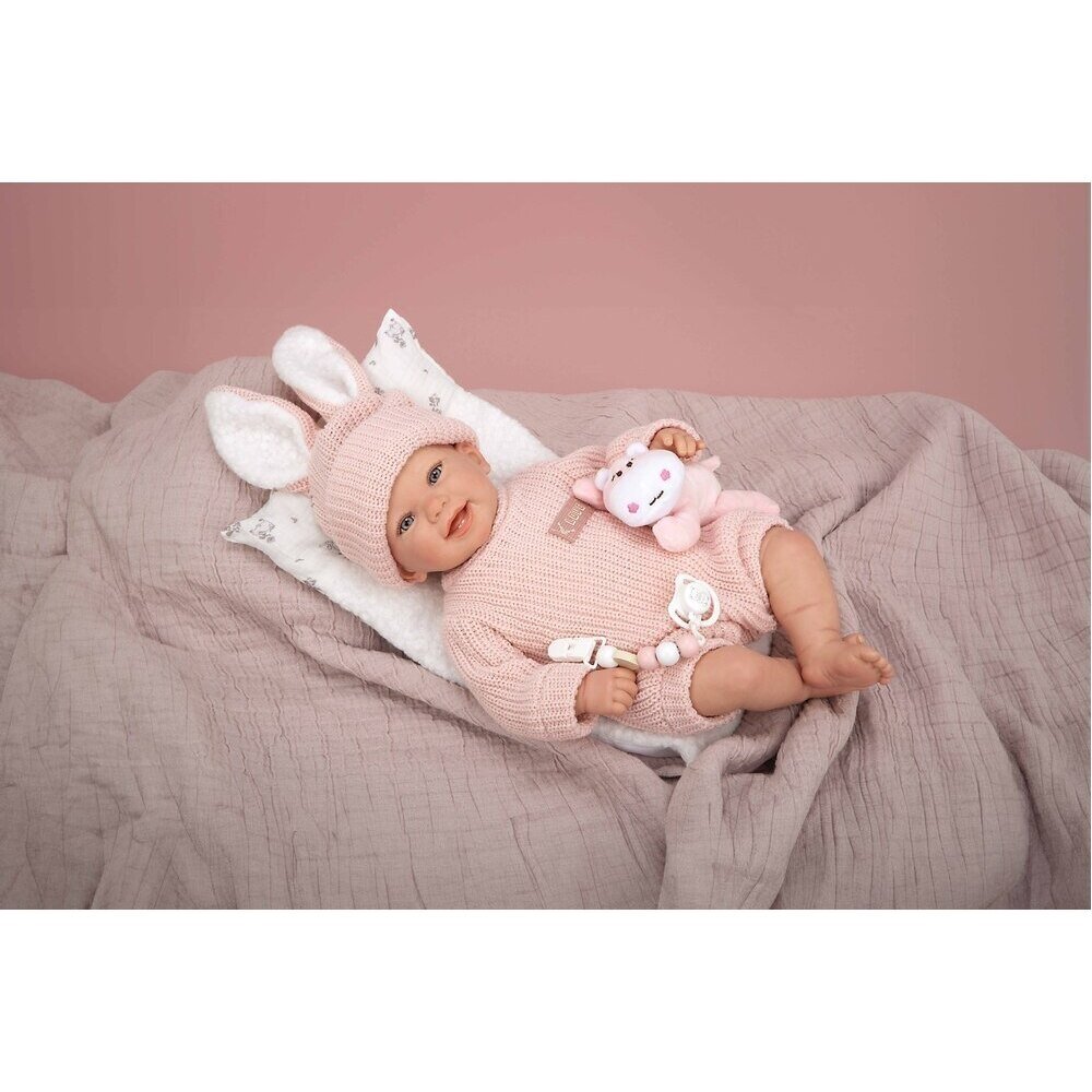 Arias Reborn lėlė kūdikėlis rožiniais rūbeliais, Lucia, 45 cm Arias Reborn lėlė kūdikėlis rožiniais rūbeliais, Lucia, 45 cm