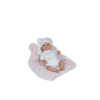 Arias Reborn lėlė kūdikėlis su miego pagalve, 35 cm 3