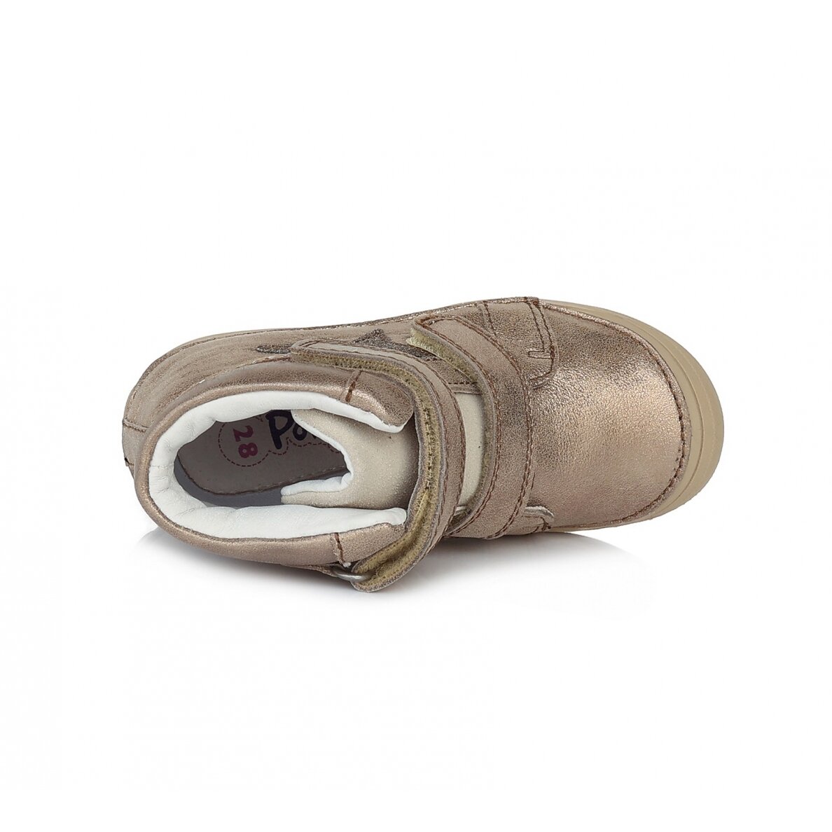 Auksinės spalvos batai 30-35 d. DA031428AL 3 Auksinės spalvos batai 30-35 d. DA031428AL 3