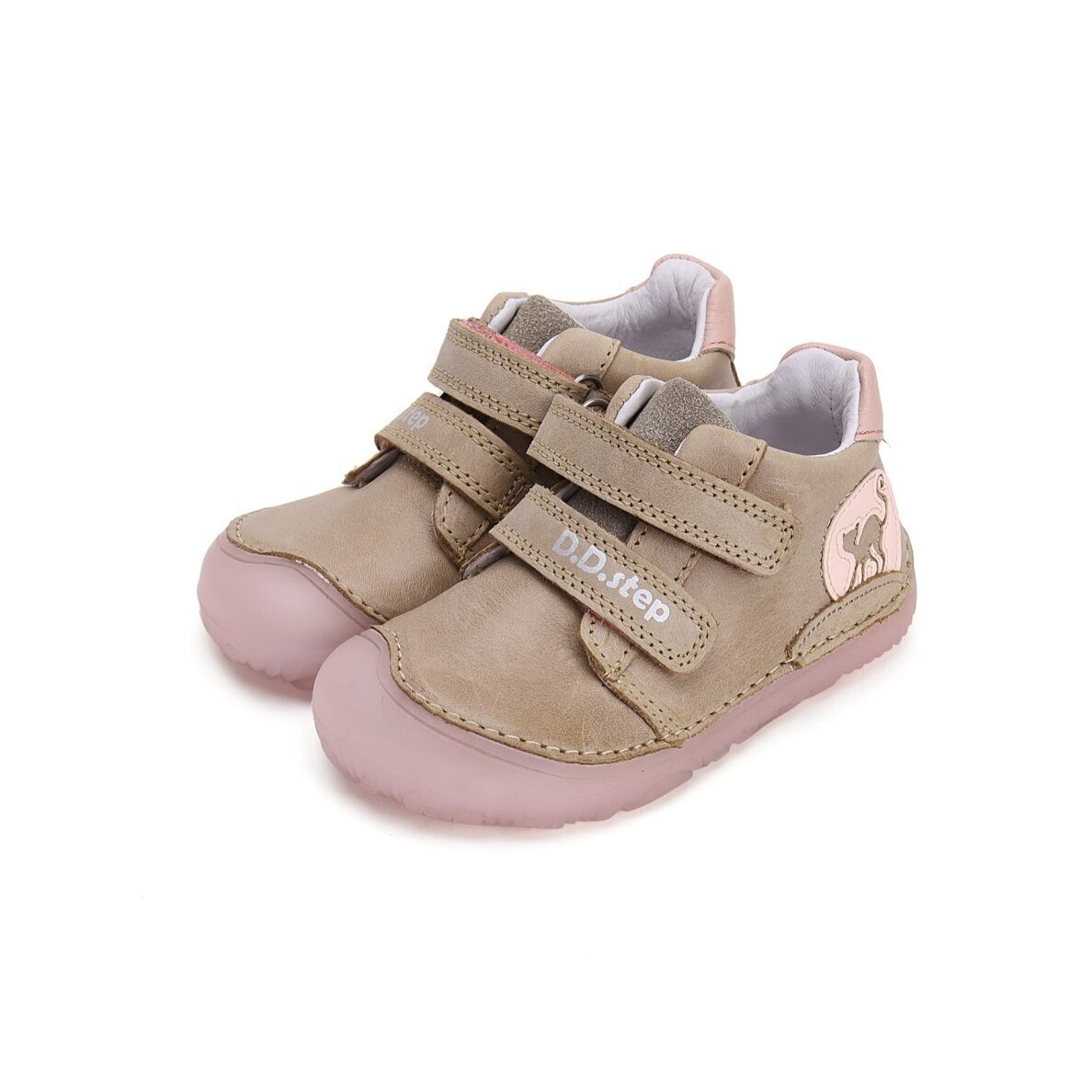 Barefoot kreminiai batai 26-31 d. S073-42803AM 1 Barefoot kreminiai batai 26-31 d. S073-42803AM 1