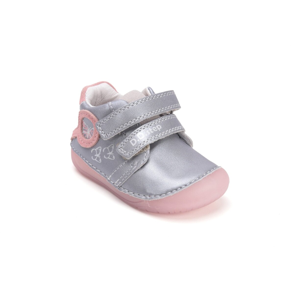 Barefoot sidabro spalvos batai 20-25 d. S070-52838 8 Barefoot sidabro spalvos batai 20-25 d. S070-52838 8