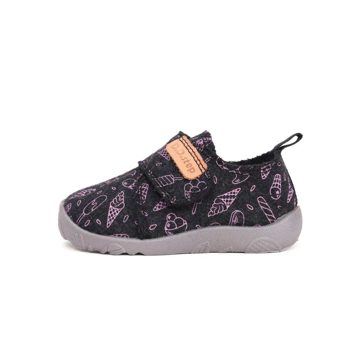 Barefoot veltinio šlepetės 20-25 d. C086-52496A Barefoot veltinio šlepetės 20-25 d. C086-52496A
