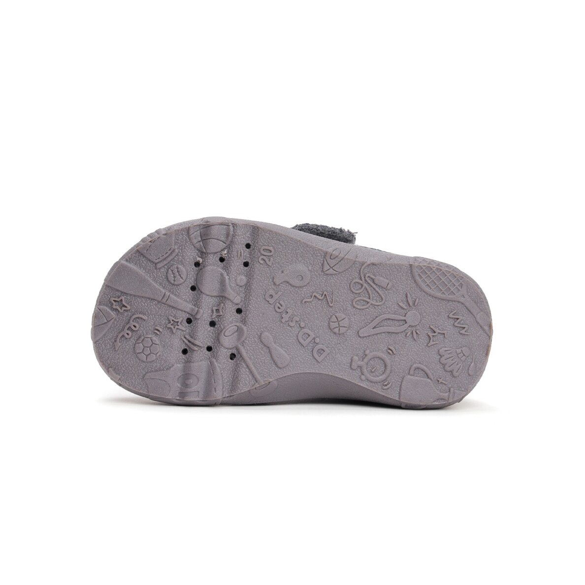 Barefoot veltinio šlepetės 20-25 d. C086-52717A 5 Barefoot veltinio šlepetės 20-25 d. C086-52717A 5
