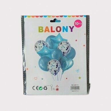 Balionai, 10 vnt.