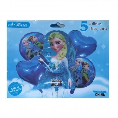 Balionai Princesė Elza, 5 vnt. Balionai Princesė Elza, 5 vnt.