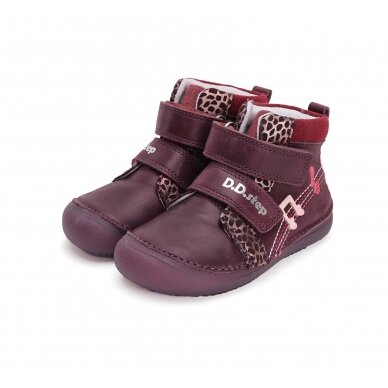 Barefoot raudoni batai 31-36 d. A063-42517L 7 Barefoot raudoni batai 31-36 d. A063-42517L 7