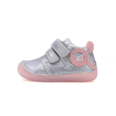 Barefoot sidabro spalvos batai 20-25 d. S070-52838 Barefoot sidabro spalvos batai 20-25 d. S070-52838