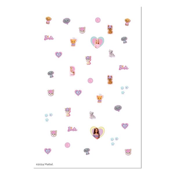 Barbie Snails nagų lipdukai, Barbie™ and Pets 2