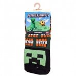 Berniukiškos kojinės Minecraft,  3 vnt.