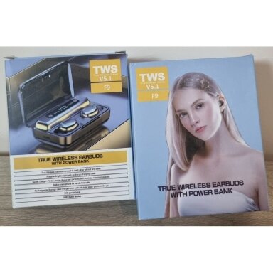 Belaidės ausinės TWS V5.1
