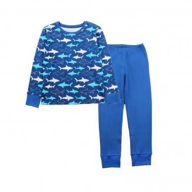 Berniukiška pižama Rykliai