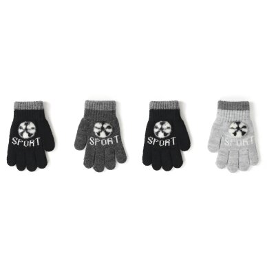 Berniukiškos pirštuotos pirštinės Futbolas, 15 cm Berniukiškos pirštuotos pirštinės Futbolas, 15 cm