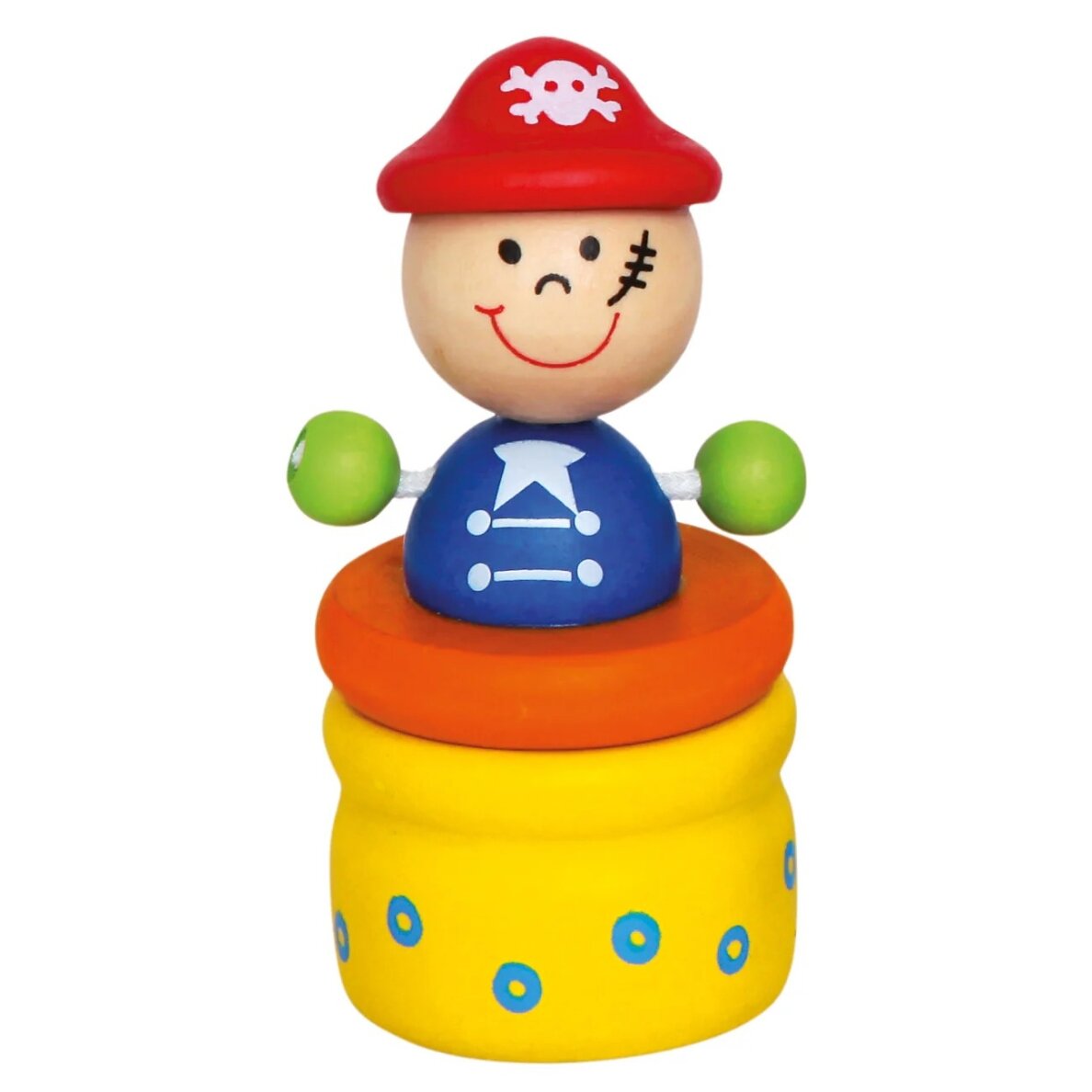 Bino Pieninių dantukų dėžutė Piratas, 1 vnt. 2