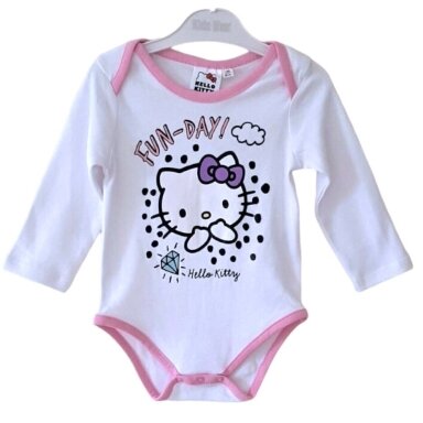 Bodžiukas ilgom rankovėm Hello Kitty