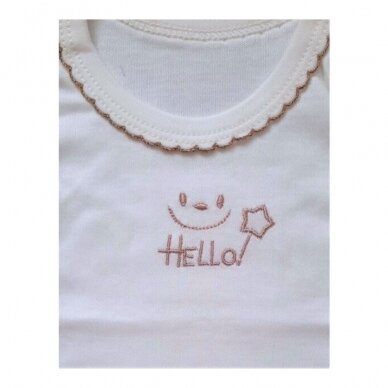 Bodžiukas be rankovių "Hello" 1
