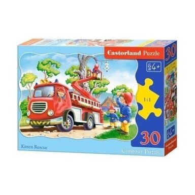 Castorland dėlionė Kitten Rescue 30 det.