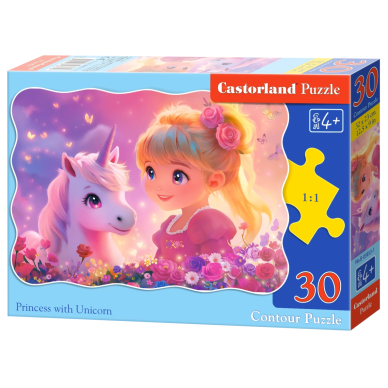 Castorland Princess with Unicorn 30 det Castorland Princess with Unicorn 30 det