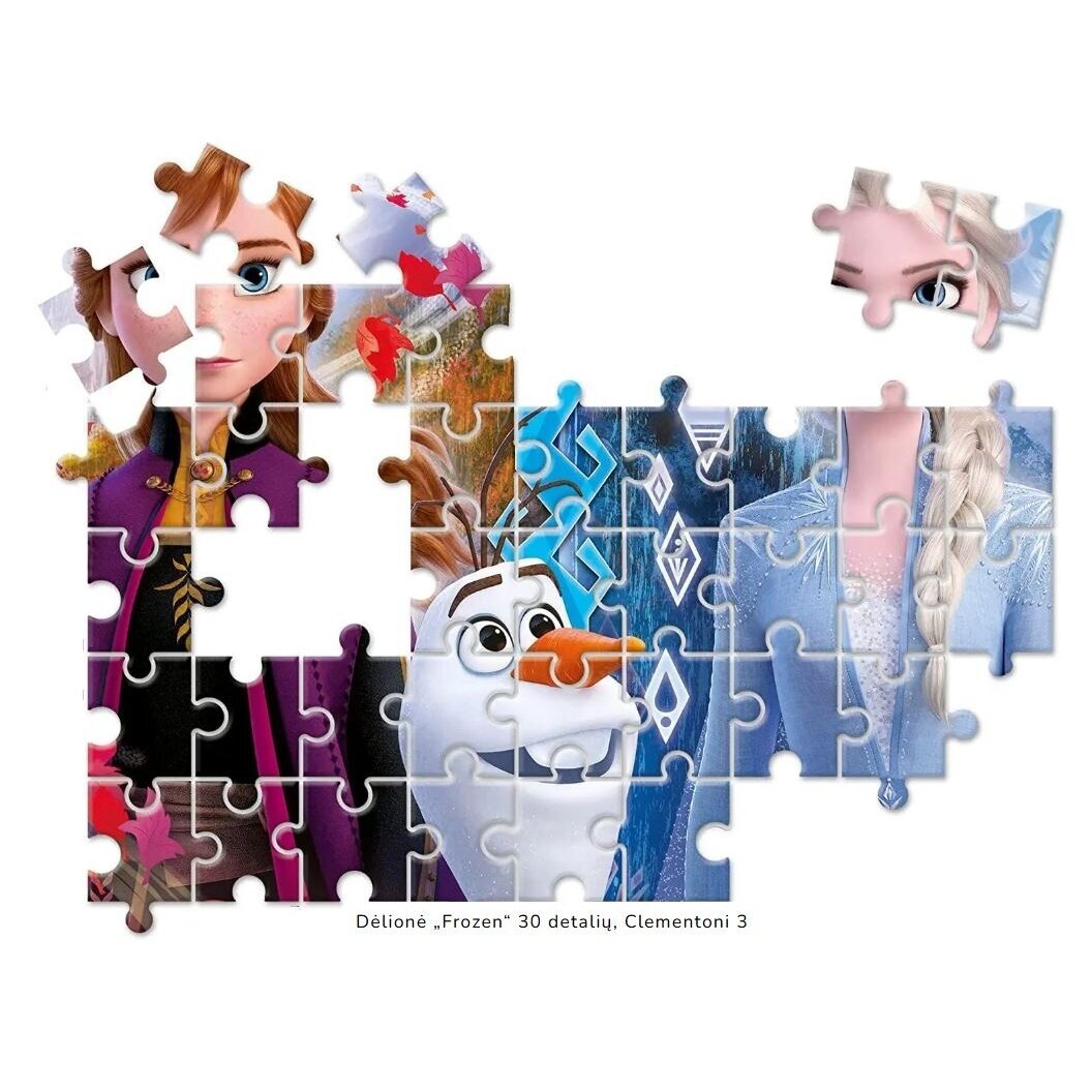 Clementoni Dėlionė „Frozen“ 30 det. 2 Clementoni Dėlionė „Frozen“ 30 det. 2