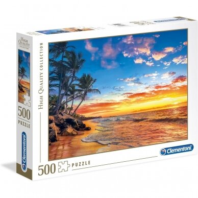 Clementoni dėlionė Paradise Beach , 500 det. Clementoni dėlionė Paradise Beach , 500 det.