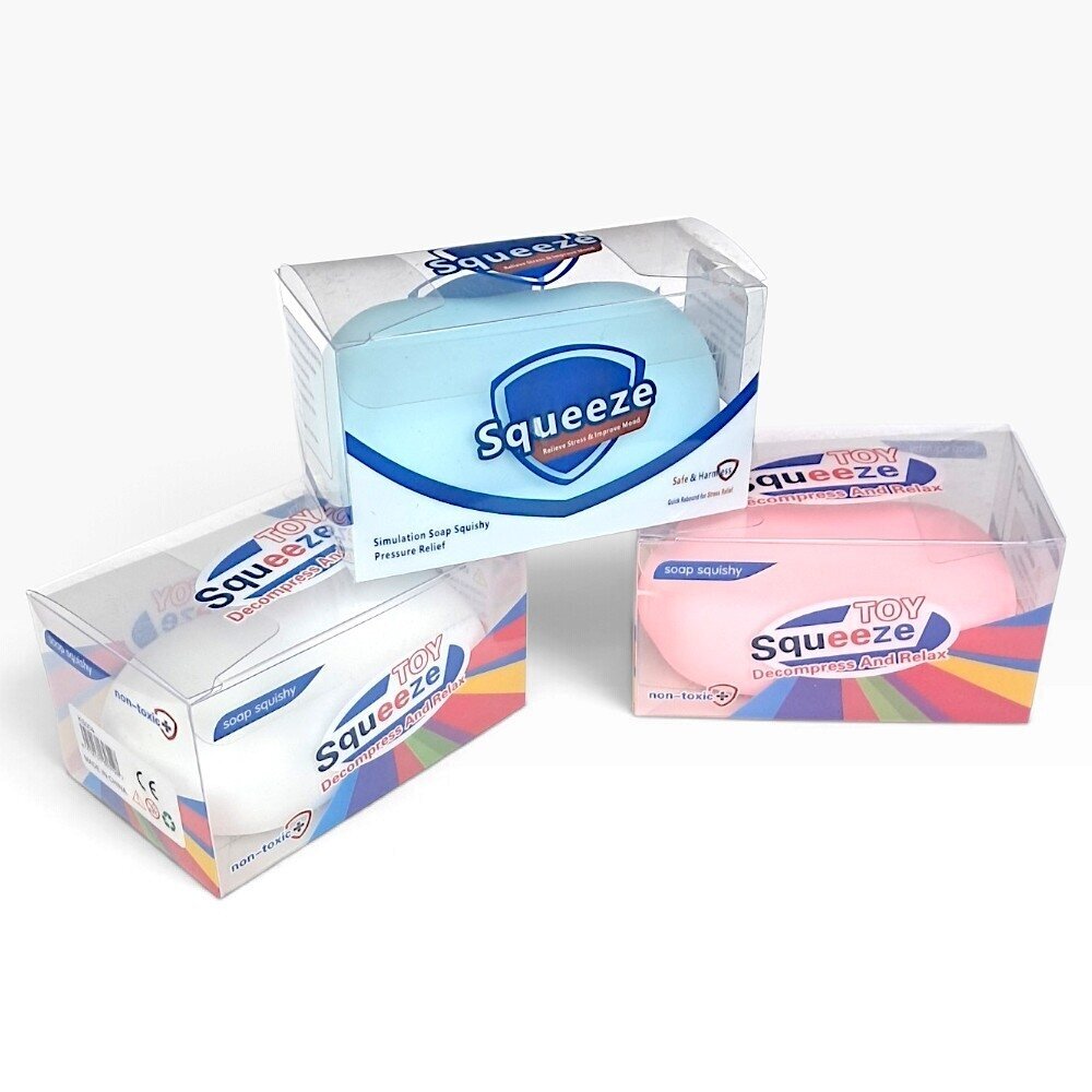 Crunchy Crackle muilas Squishy – traškantis antistresinis žaislas