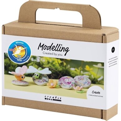 Creativ rankdarbių rinkinys, Mano unikalūs akmenukai