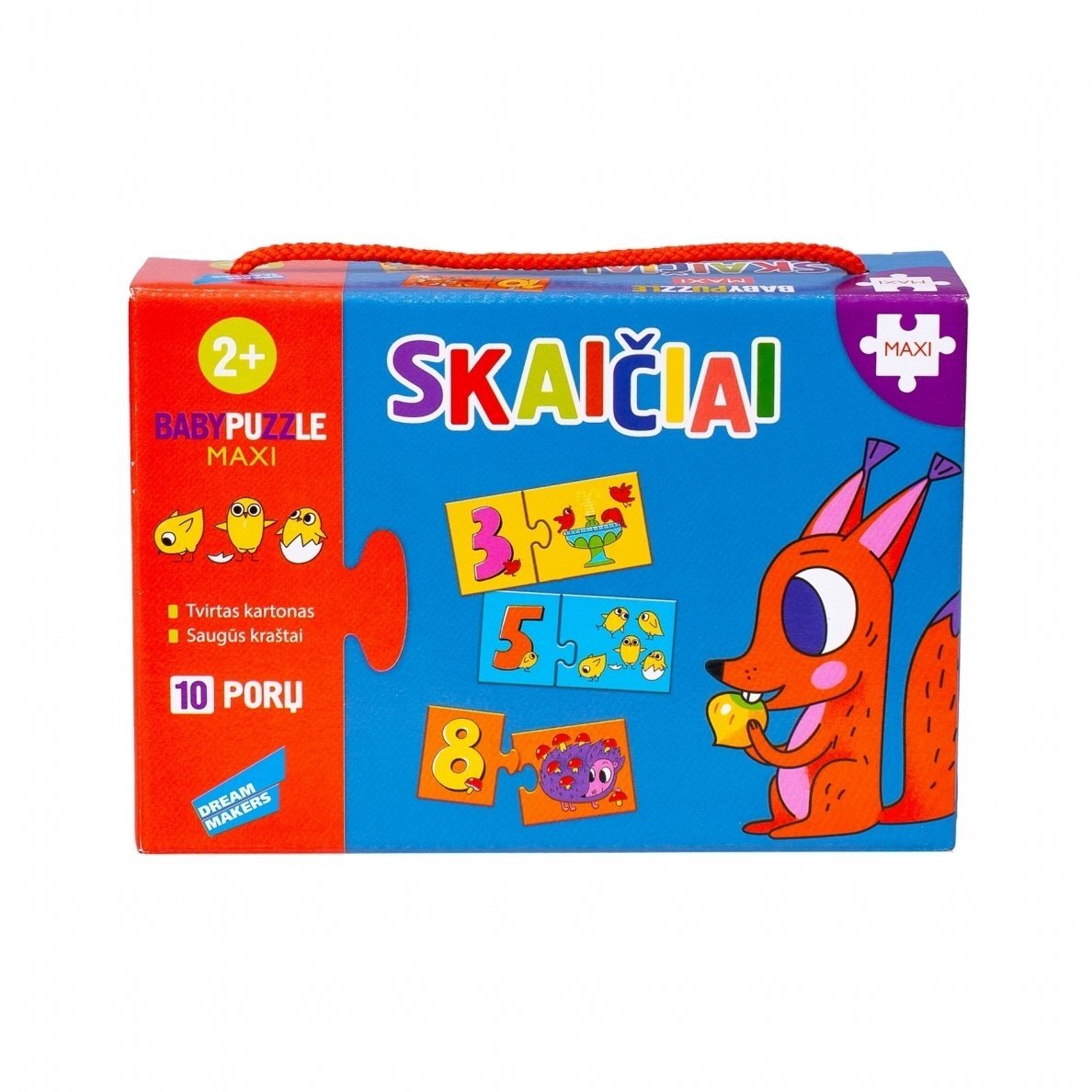Dėlionė mažiausiems SKAIČIAI