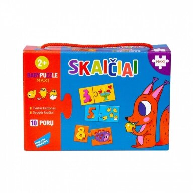 Dėlionė mažiausiems SKAIČIAI