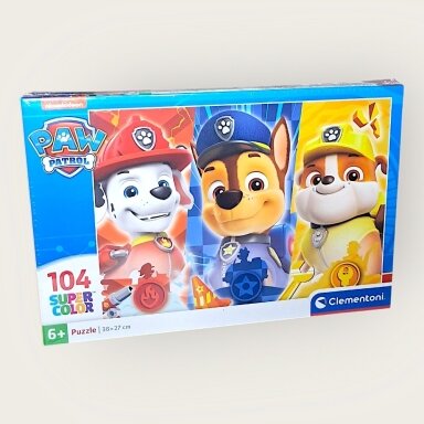 Dėlionė PAW PATROLL 104 dalių
