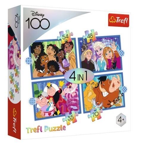 DISNEY 35+48+54+70 dėlionių rinkinys „Disney 100“ DISNEY 35+48+54+70 dėlionių rinkinys „Disney 100“