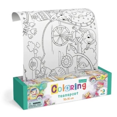 Dodo spalvinimo ritinys Transportas Dodo spalvinimo ritinys Transportas
