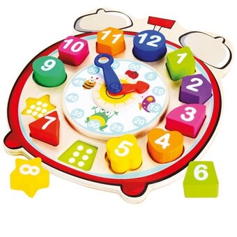 Edukacinė dėlionė-laikrodis 1 Edukacinė dėlionė-laikrodis 1