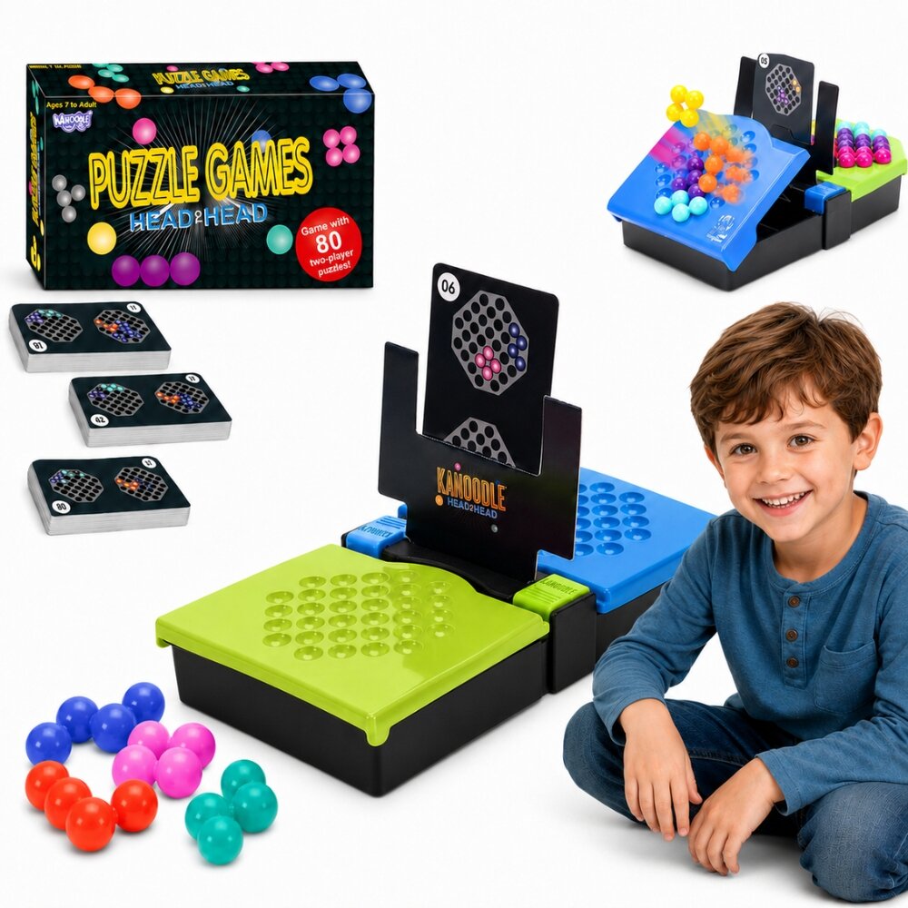 WOOPIE IQ logikos žaidimas strateginei smegenų treniruotei „Head to Head“ – laiku atliekamas raštų sprendimas WOOPIE IQ logikos žaidimas strateginei smegenų treniruotei „Head to Head“ – laiku atliekamas raštų sprendimas