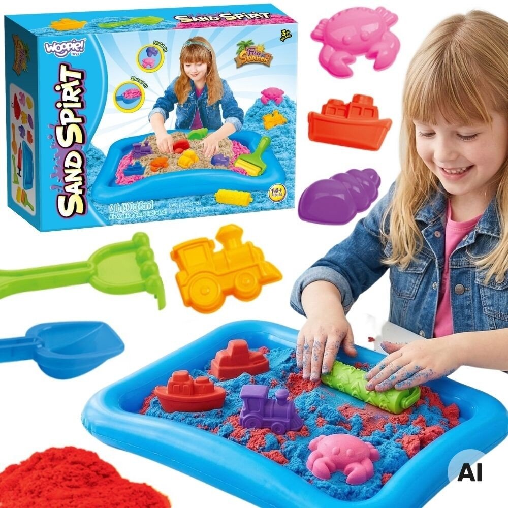 Woopie kinetinio smėlio rinkinys „Magic Pool“