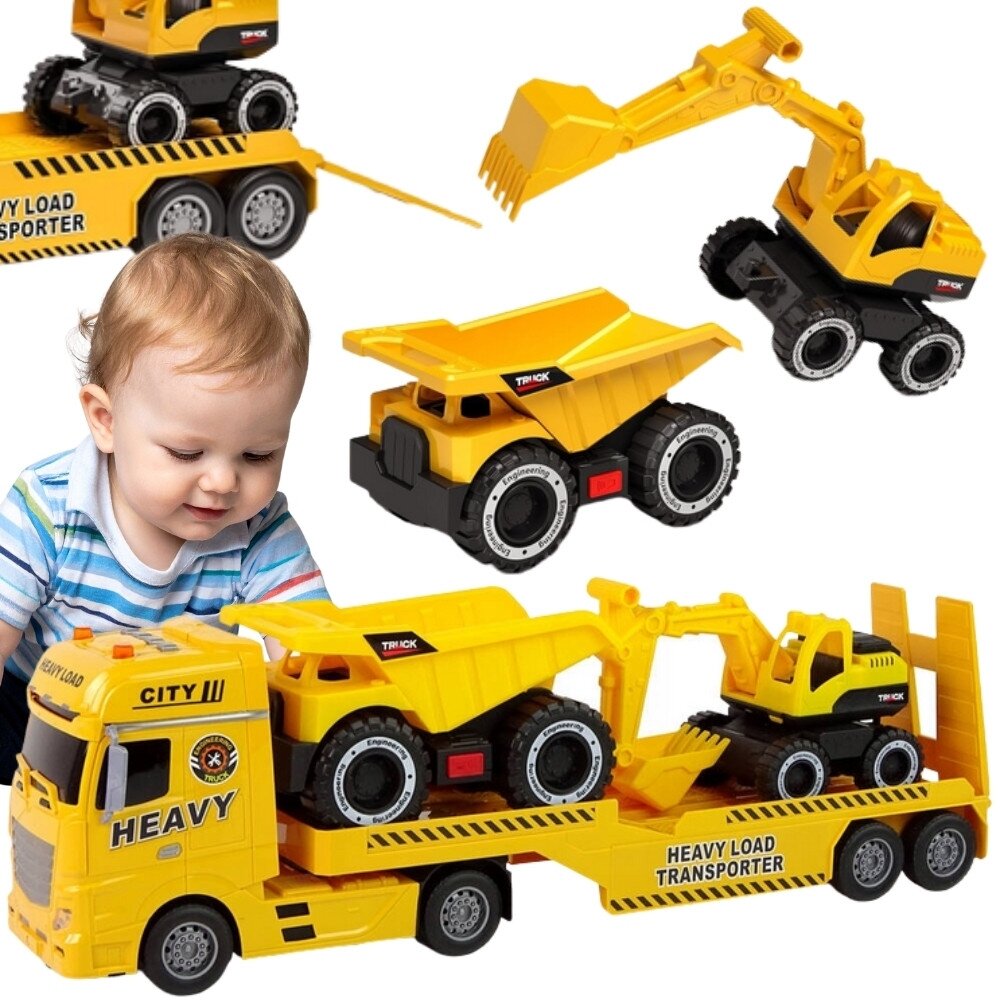 WOOPIE statybinis transporto vilkikas WOOPIE statybinis transporto vilkikas