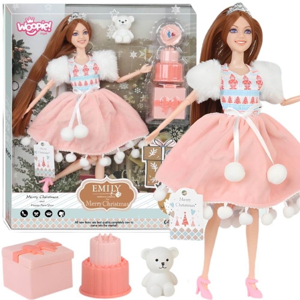 WOOPIE ROYAL Emi gimtadienio princesės lėlė su meškiuku WOOPIE ROYAL Emi gimtadienio princesės lėlė su meškiuku