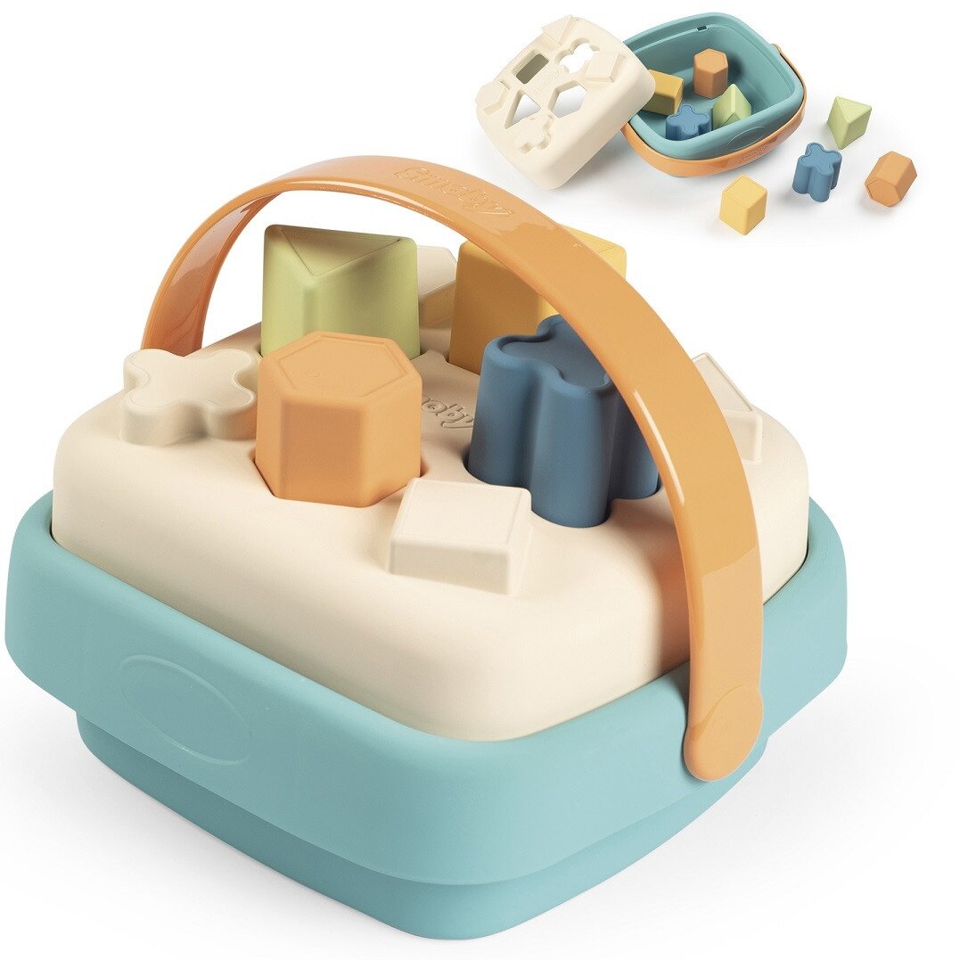 SMOBY Little Green rūšiuoklis bioplastiko krepšelyje 6 SMOBY Little Green rūšiuoklis bioplastiko krepšelyje 6