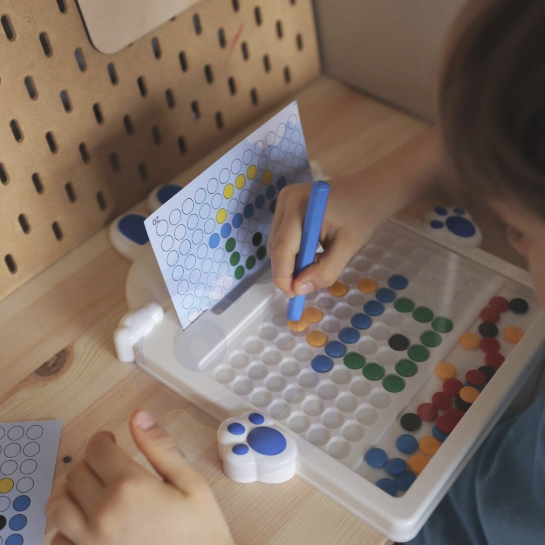 WOOPIE Magnetinė lenta vaikams Montessori MagPad Triušis 5