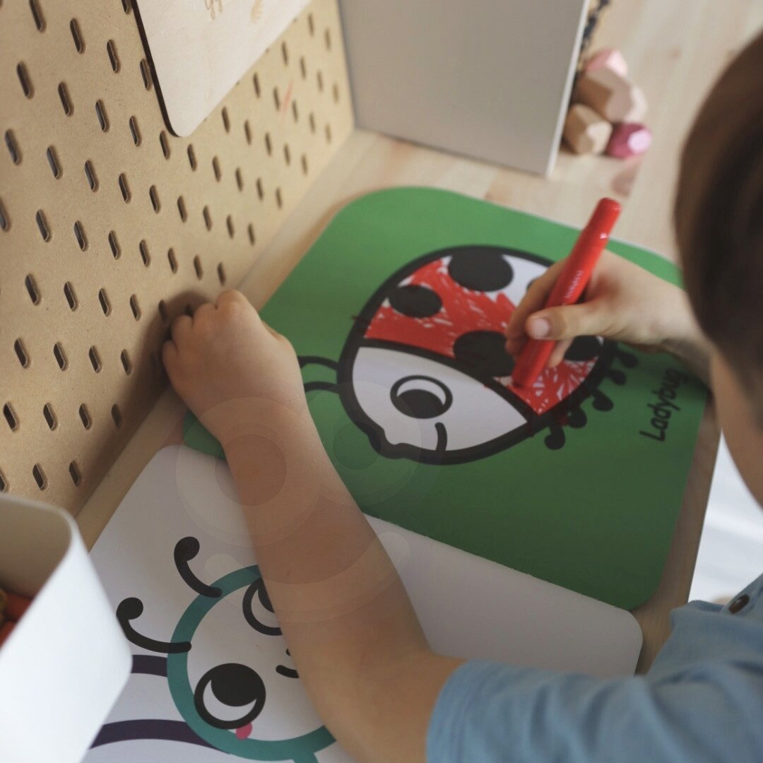 Tooky Toy edukacinė Montessori dėžutė – dėlionė, skaitliukai ir orų lenta 6 in 1, skirta vaikams nuo 3 metų 6