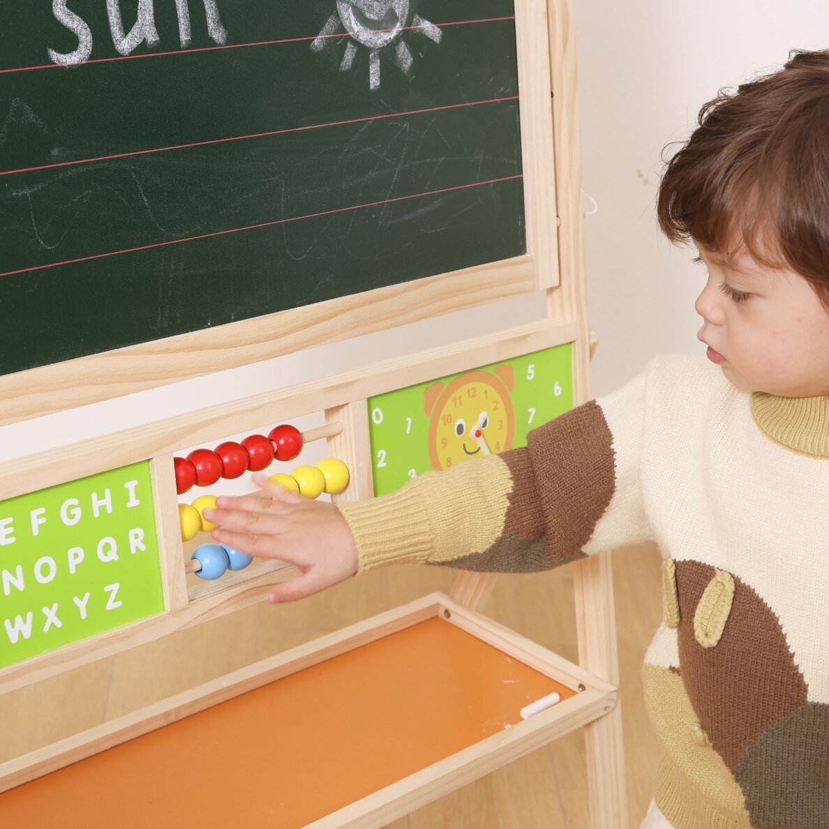 VIGA didelė edukacinė lenta 2 viename 6