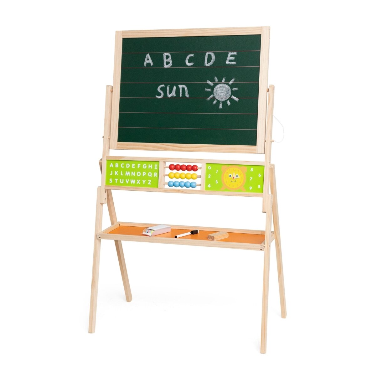 VIGA didelė edukacinė lenta 2 viename 9 VIGA didelė edukacinė lenta 2 viename 9