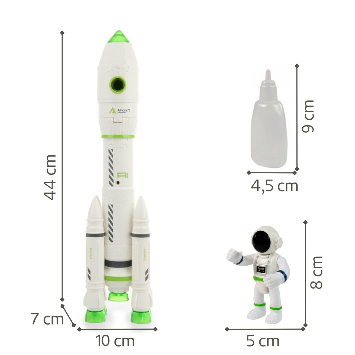 WOOPIE Interaktyvus kosminės raketos kosmoso rinkinys 11 WOOPIE Interaktyvus kosminės raketos kosmoso rinkinys 11