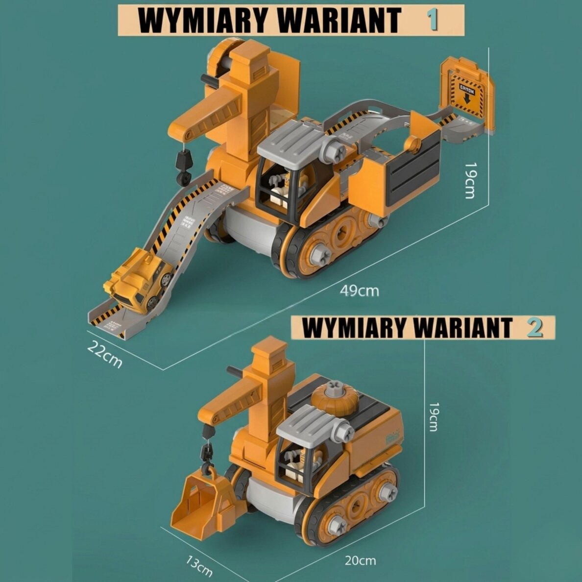 WOOPIE Mega statybvietė 5in1 XXL „pasidaryk pats“ prisukimo rinkinys 11 WOOPIE Mega statybvietė 5in1 XXL „pasidaryk pats“ prisukimo rinkinys 11