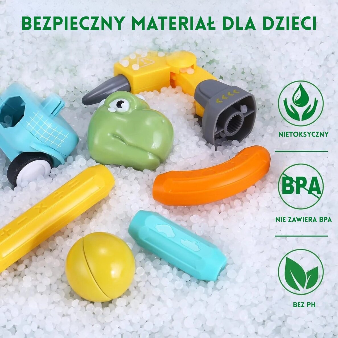 WOOPIE magnetiniai konstravimo blokeliai Dinozaurai 84 vnt. 11